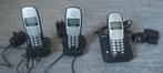 Siemens Gigaset, Telecommunicatie, Vaste telefoons | Handsets en Draadloos, Ophalen of Verzenden, Gebruikt, 3 handsets