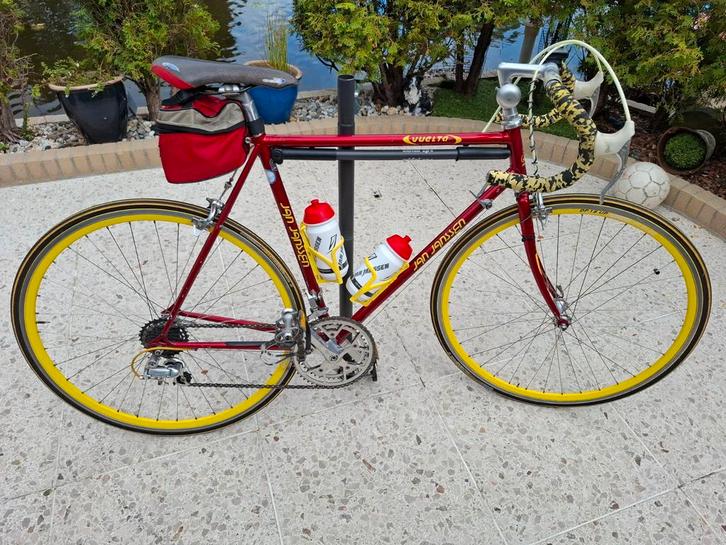 Jan Janssen Vuelta.  Vintage Racefiets - Campagnolo, Fietsen en Brommers, Fietsen | Racefietsen, Gebruikt, Heren, Overige merken