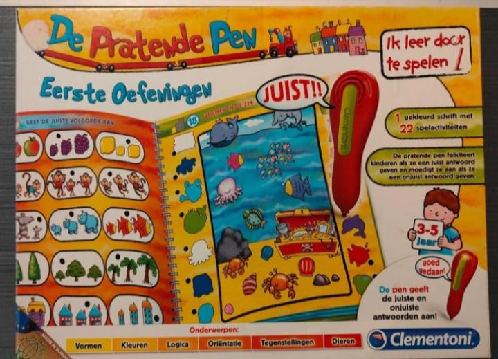 Eerste Oefeningen, de pratende pen, educatief, Clementoni, Ophalen of Verzenden