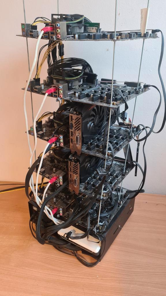 5 Node Computer Cluster - DIY Project, Computers en Software, Servers, Gebruikt, Onbekend, Ophalen