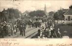 Delfzijl - Optocht Pinksterfeesten, Ophalen of Verzenden, Voor 1920, Gelopen, Groningen