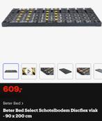 Beter Bed Schotelbodem inclusief matras 90x200 ZGAN, Huis en Inrichting, Ophalen, 90 cm, Eenpersoons, Zo goed als nieuw