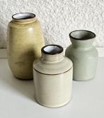 5 minivaasjes in zachte kleuren, Antiek en Kunst, Curiosa en Brocante, Ophalen