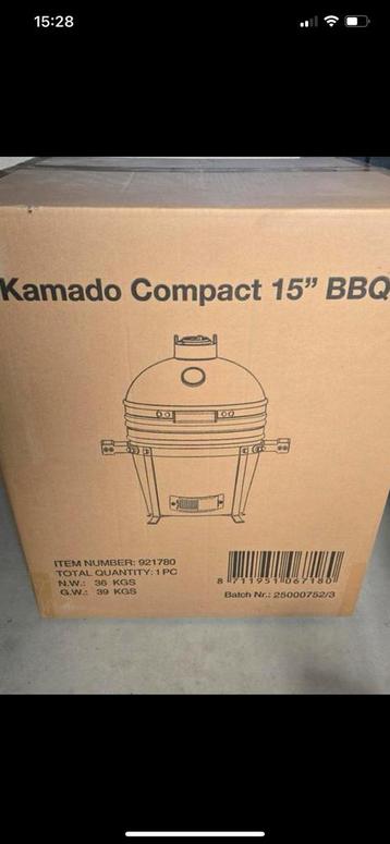 Kamado bbq Compact 15 inch beschikbaar voor biedingen