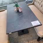 Set van 4 horeca tafels 120x70cm, 100 tot 150 cm, 50 tot 75 cm, Zo goed als nieuw, Metaal