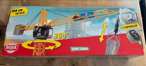 Nieuw in doos - dickie toys gigantische kraan / giant crane, Kinderen en Baby's, Speelgoed | Speelgoedvoertuigen, Nieuw, Ophalen of Verzenden