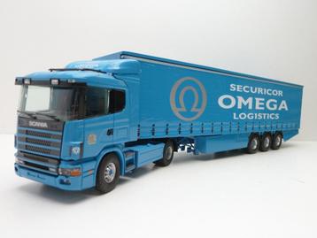Scania 4  ''  Omega Logistics ''  Tekno beschikbaar voor biedingen