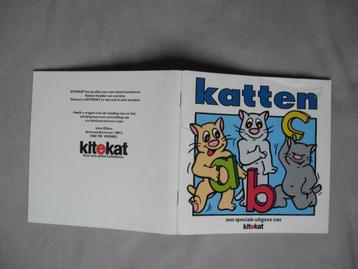 katten abc - kitekat uitgave 1990 (uiterst zeldzaam) beschikbaar voor biedingen