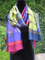 SJAAL nieuw zijde 1.80x90 cm meerkleurig nooit gedragen, Kleding | Dames, RL, Maat 46/48 (XL) of groter, Nieuw, Ophalen of Verzenden