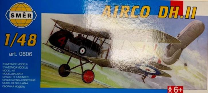 Coelianmodels, Smer, 0806, Airco DH. 2, 1/48, €5,99, Hobby en Vrije tijd, Modelbouw | Vliegtuigen en Helikopters, Nieuw, Vliegtuig