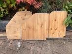 2 Ivar Hoekplanken, Doe-het-zelf en Verbouw, Hout en Planken, Ophalen, Gebruikt, Minder dan 25 mm, Grenen