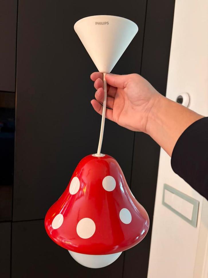 Efteling hanglamp paddenstoel Philips, Huis en Inrichting, Lampen | Hanglampen, Zo goed als nieuw, Minder dan 50 cm, Ophalen of Verzenden