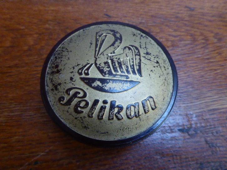 Vintage bakelieten doosje, Pelikan Gunther Wagner, Antiek en Kunst, Antiek | Woonaccessoires, Ophalen of Verzenden