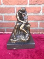 bronzen beeld, DE KUS,  Rodin, Antiek en Kunst, Ophalen of Verzenden