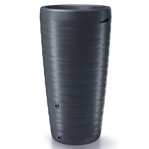 Kunststof Maze Regenton, 2 in 1, 240 Liter, Antraciet, Tuin en Terras, Regentonnen, Nieuw, Kunststof, 150 liter of meer, Met kraantje