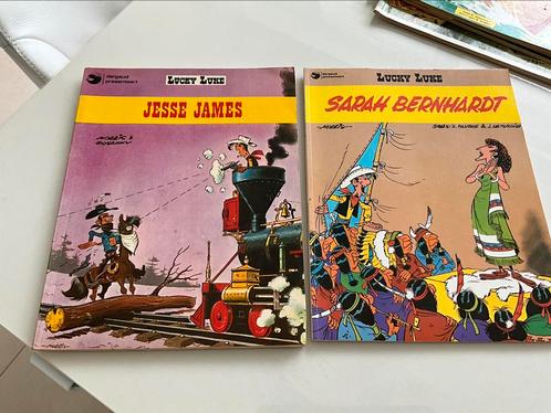 2 stripverhalen Lucky Luke, Boeken, Stripboeken, Zo goed als nieuw, Ophalen of Verzenden