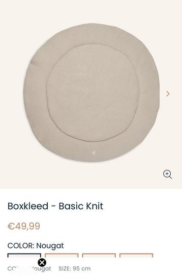 Jollein boxkleed 95cm - nieuw!!!  beschikbaar voor biedingen