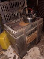 Armor Houtkachel - Gietijzer met Emaille, Ophalen of Verzenden, Gebruikt