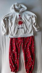 huispak/ Loungewear 3 delig set ( broek, trui en slaapmasker, Maat 38/40 (M), Ophalen of Verzenden, Gedragen, Rood