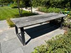 Eiken houten tuintafel, Ophalen, Gebruikt, Rechthoekig, Hout