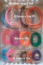 RUBBER DRAAD VOOR SIERADEN, Ophalen of Verzenden, Nieuw, Draad