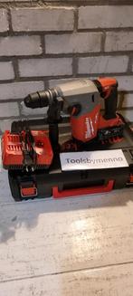 Milwaukee M18 FHX Accu boorhamer/combihamer SDS-plus 18V 5.0, Ophalen of Verzenden, Zo goed als nieuw