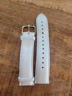 Garmin Leren Horlogebandje 20 mm, Ophalen of Verzenden, Zo goed als nieuw, Wit, Garmin