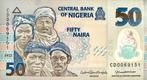 50 Naira Nigeria 2023 Bankbiljet UNC #NG4b, Postzegels en Munten, Bankbiljetten | Afrika, Los biljet, Verzenden, Nigeria