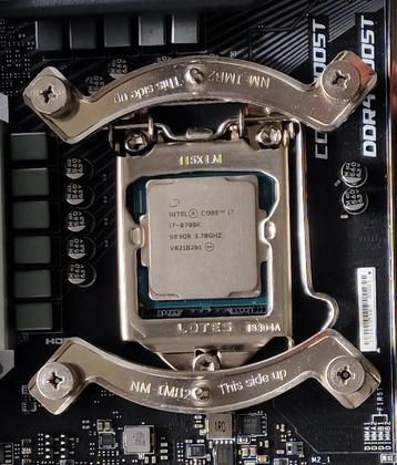 Intel Core i7-8700K 3.7GHz LGA1151  beschikbaar voor biedingen
