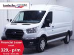 Ford Transit 2.0 TDCI 170 pk Aut. L3H2 Trend Airco, Trekhaak, Parkeercamera, Stof, Gebruikt, Wit