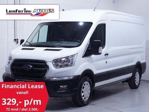 Ford Transit 2.0 TDCI 170 pk Aut. L3H2 Trend Airco, Trekhaak, Auto's, Bestelauto's, Bedrijf, Te koop, ABS, Achteruitrijcamera
