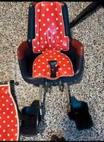 bobike voorfiets stoeltje + 2 stuursloten, Ophalen, Bobike voorzitje, Gebruikt, Voetsteuntjes