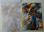 SCHRIJFBLOK BASKETBAL A4 GELIJND PAPIER MET DECOR 4 stuks, -, -, Nieuw, Ophalen of Verzenden