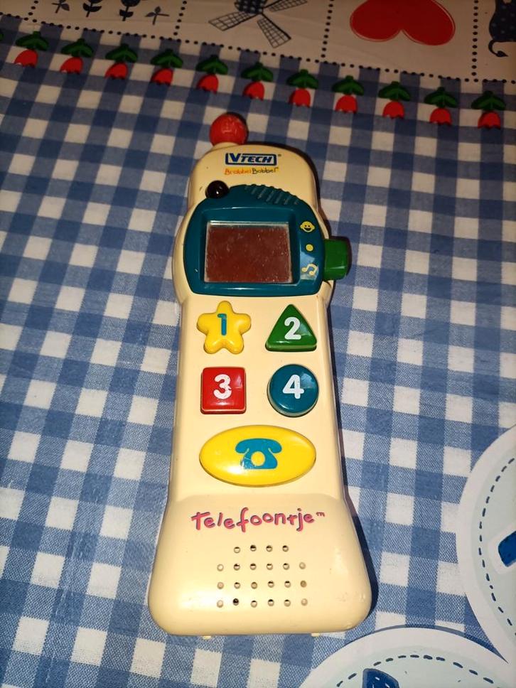 Peuter telefoon Vtech Brabbel Babbel, Kinderen en Baby's, Speelgoed | Babyspeelgoed, Ophalen of Verzenden