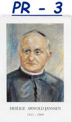 pr3 Prentje Heilige Arnold Janssen 1837 / 1909, Ophalen of Verzenden, Gebruikt, Kaart of Prent, Christendom | Katholiek