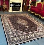 Perzisch tapijt handgeknoopt Bidjar Oosters vloerkleed wol, Crème, 200 cm of meer, Ophalen of Verzenden, 200 cm of meer