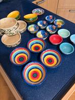 Spaanse aardewerk schaaltjes 24 stuks, Ophalen of Verzenden, Overige stijlen, Aardewerk, Schaal of Schalen