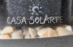 Bio-ethanolbrander, casa Solarte, gepolijst aluminium- glas, Huis en Inrichting, Ophalen of Verzenden, Gebruikt