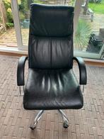 Zwarte Bureaustoel - Comfortabel en Ergonomisch, Ophalen, Gebruikt, Zwart, Bureaustoel