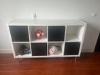 Ikea Kallax kast met kastjes als dressoir, Ophalen, Met deur(en), 100 tot 150 cm, Zo goed als nieuw