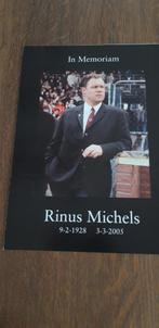 Bijlage In Memoriam Rinus Michels Ajax, Verzamelen, Verzenden, Zo goed als nieuw, Ajax, Boek of Tijdschrift