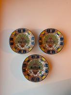 3 makkum pauwenbordjes Tichelaar, Ophalen of Verzenden