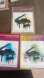 Alfred’s basic piano lesson books, Les of Cursus, Ophalen of Verzenden, Zo goed als nieuw, Piano