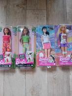 4 nieuwe barbie poppen, GEEN made to move, Kinderen en Baby's, Speelgoed | Poppen, Nieuw, Verzenden, Barbie
