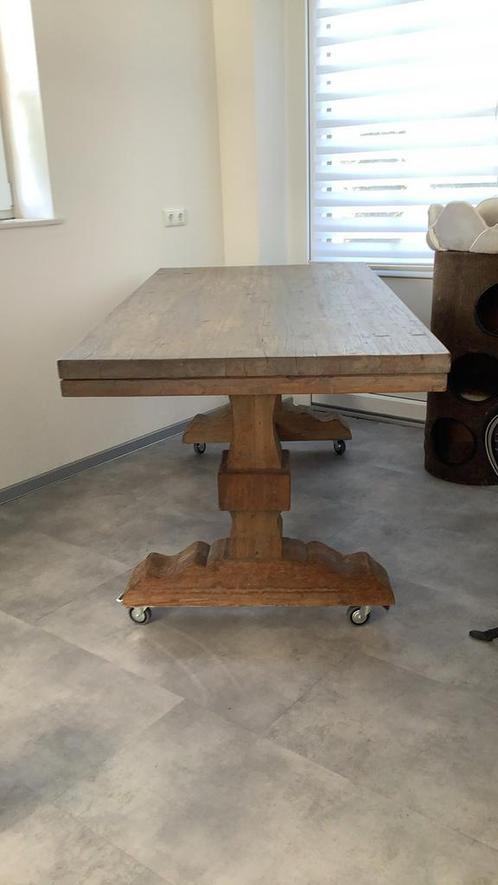 Kloostertafel, Huis en Inrichting, Tafels | Statafels, Gebruikt, Ophalen