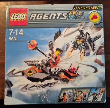 lego 8631 agents compleet minfigs OVP handleiding beschikbaar voor biedingen