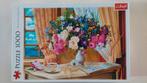 Legpuzzel Treft "Flowers In Th Morning" 1000 stukjes, Hobby en Vrije tijd, Denksport en Puzzels, Ophalen of Verzenden, Zo goed als nieuw