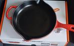 la creuset signsture pan 23cm, Huis en Inrichting, Keuken | Potten en Pannen, Ophalen, Zo goed als nieuw