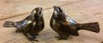 VOGELS / set / brons / MUSSEN / tuinbeeld, Dierenbeeld, Nieuw, Info@huisentuindecoratiemarie.nl, Huis en tuin decoratie marie