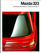 Folder Mazda 323 1991, Gelezen, Mazda, Verzenden